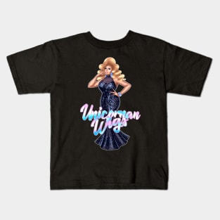 Unicornan Wigs Kids T-Shirt